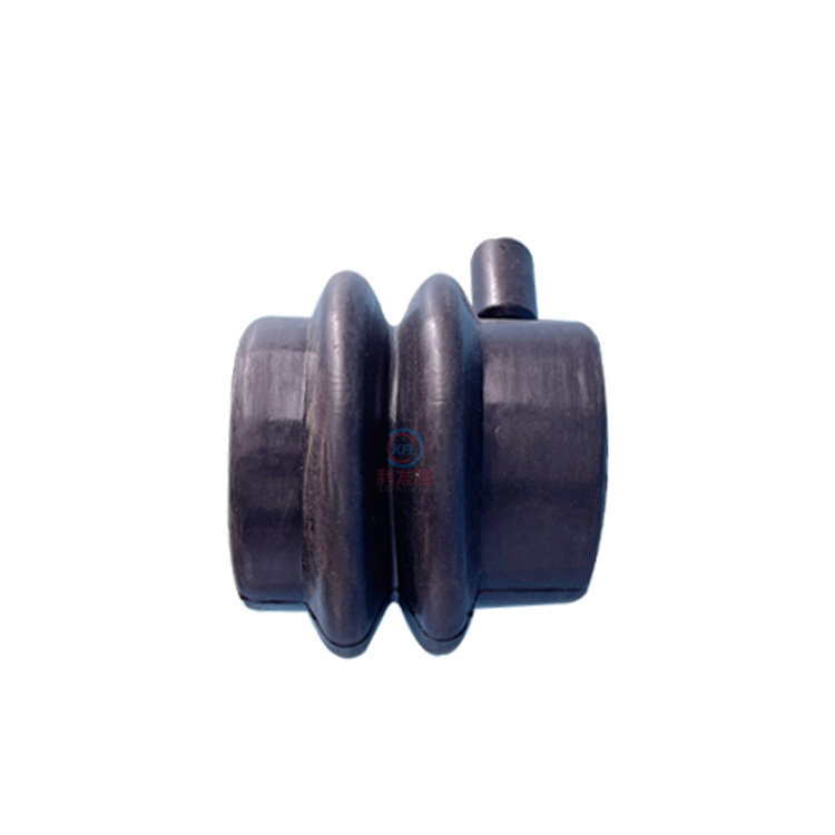 Rubber soft joint with overflow drainage pipe for industrial laundry equipment