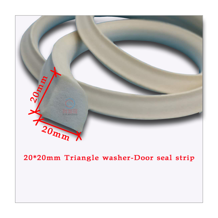 High toughness Silicone rubber seal strip for retarding silicone rubber for industrial washing machine