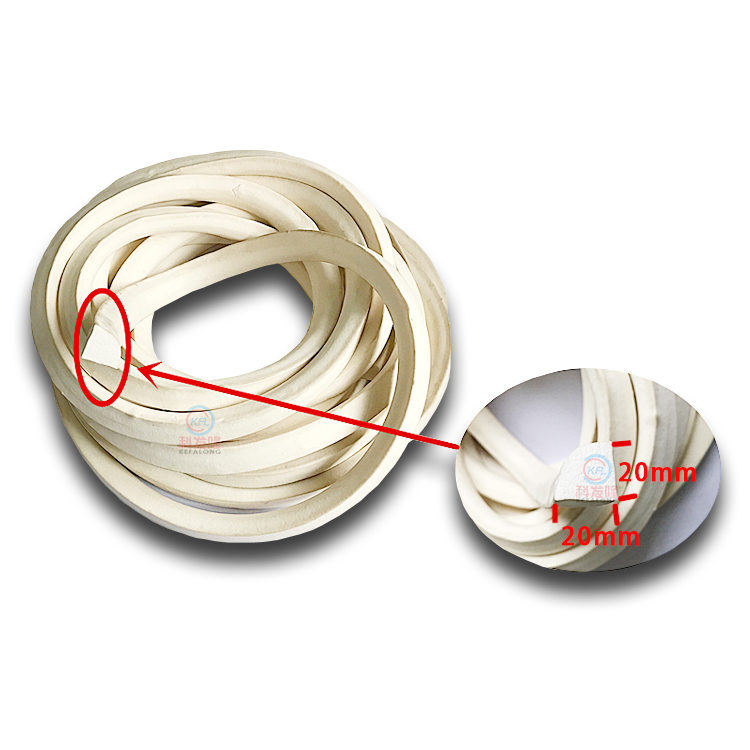 High toughness Silicone rubber seal strip for retarding silicone rubber for industrial washing machine