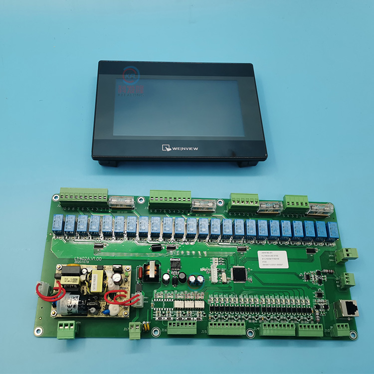 KH419B computer board controller LCD screen operation main panel of Industrial sheet towel folding machine