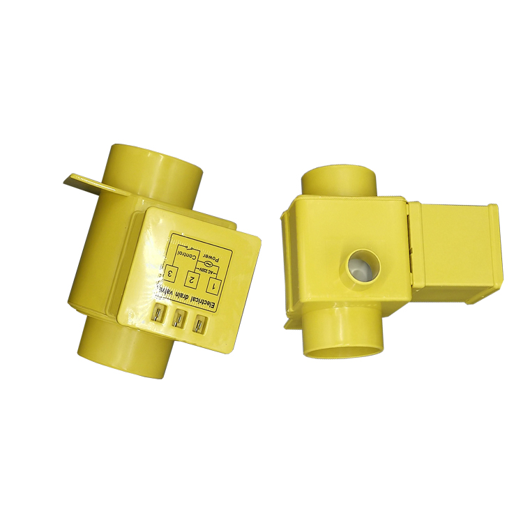 Commercial washing machine accessories 2 3 inches 90 degrees 180 degrees Electronic drain valve Plastic drain valve