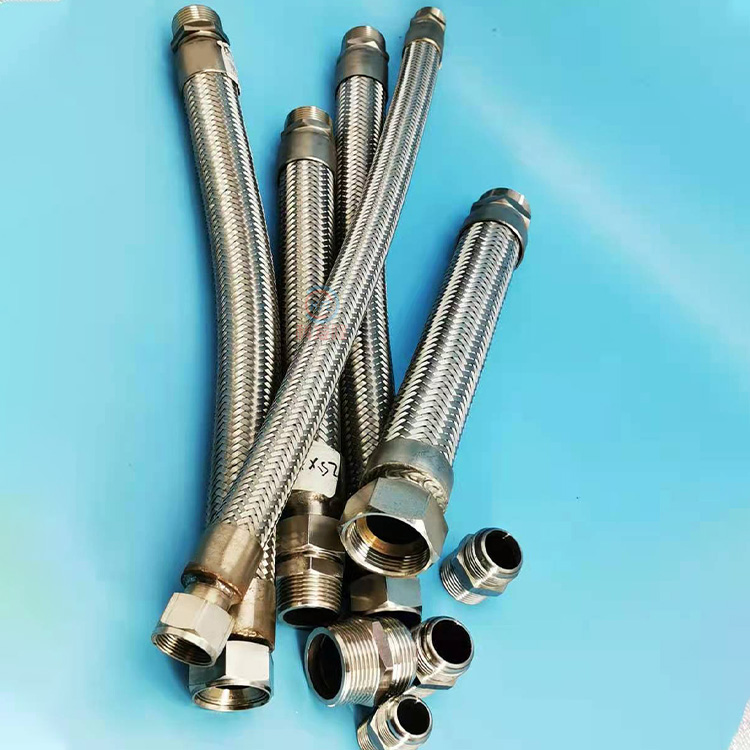 High temperature and high pressure metal hose inlet pipe washing machine ironing machine accessories