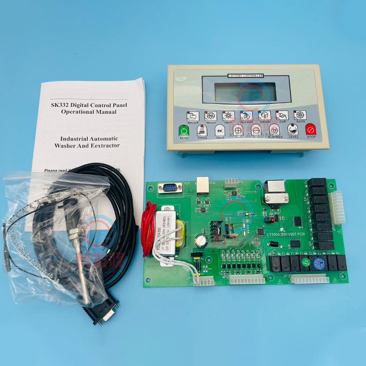 KEFALONG SK322A Washer Computer Board Controller Main Panel of Industrial Towels Washing Machine with Drying Function