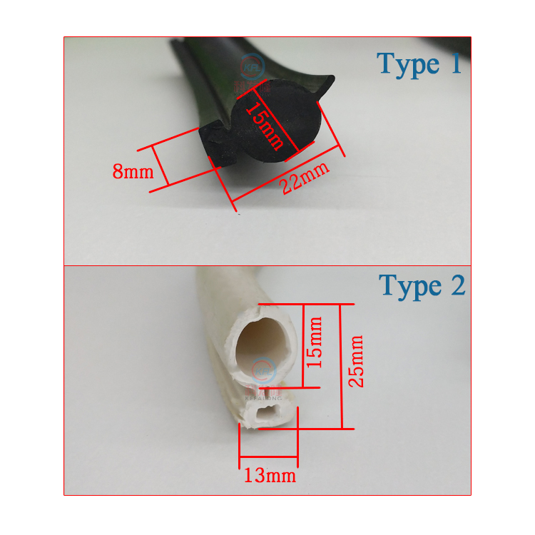 Rubber seal strip for commercial dryer machine laundry accessories