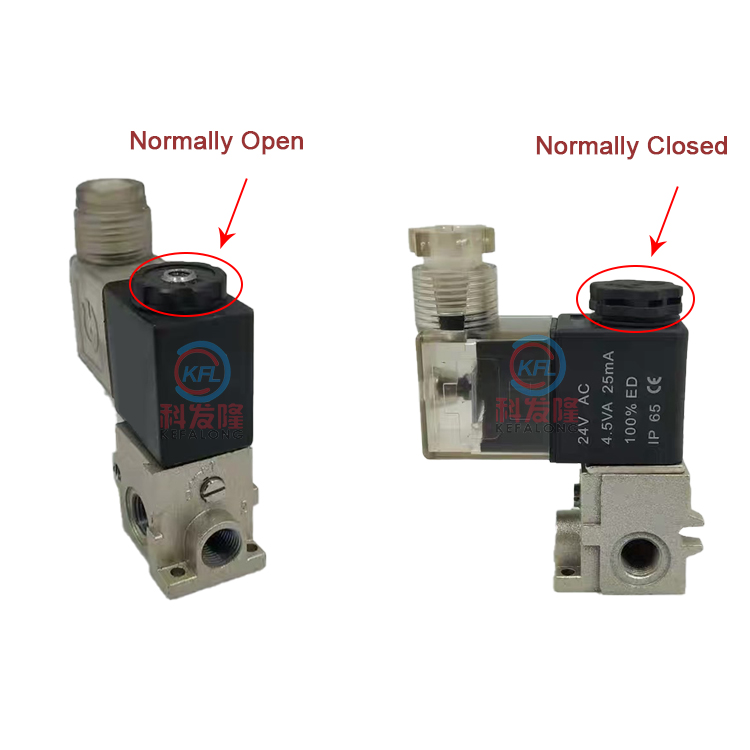 KEFALONG Normally Open And Normally Closed Solenoid Valve Group for commercial large washing machine