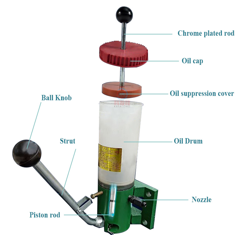 Manual thick oil pump yellow oil pump of laundry equipment accessories