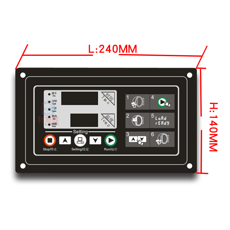 Sx203100A Industrial Automatic Dryer Computer Board Controller Dryer Operation Panel Display