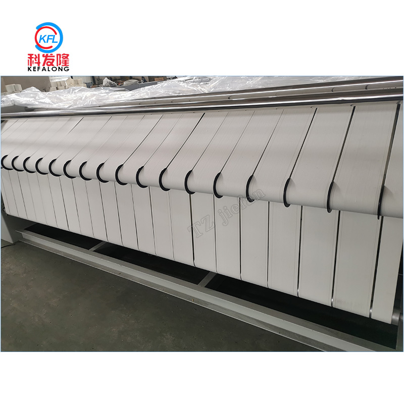 Commercial Laundry Roller Ironer 2.5M Hotel Sheets Tablecloth Ironing Machine for Bed Sheet