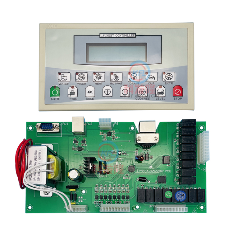 KEFALONG SK322A Washer Computer Board Controller Main Panel of Industrial Towels Washing Machine with Drying Function