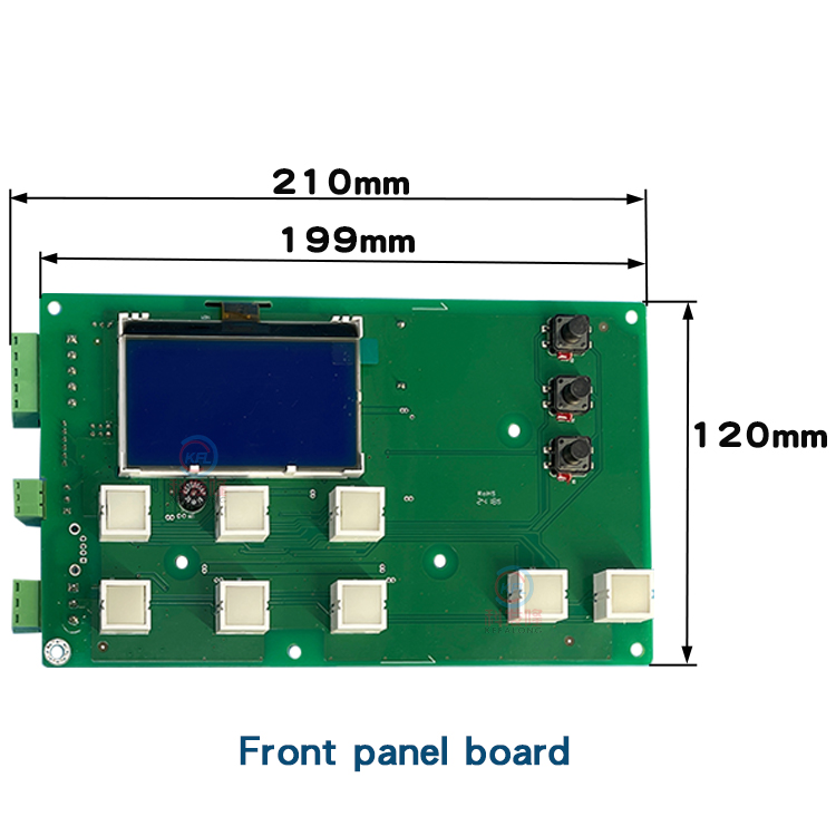 SX174000A SX174001A controller main panel of commercial automatic card swiping coin-operated double-layer washing machine