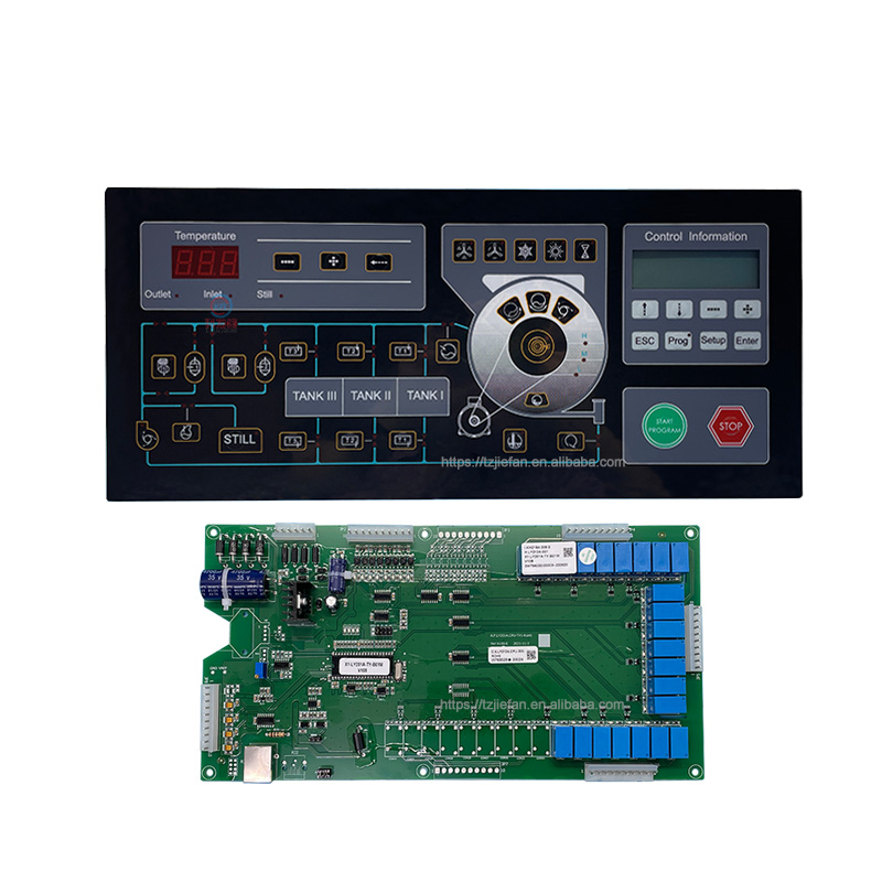 Kh218A Commercial Automatic Closed Dry Cleaning Machine Line Button Operation Computer Board Controller 