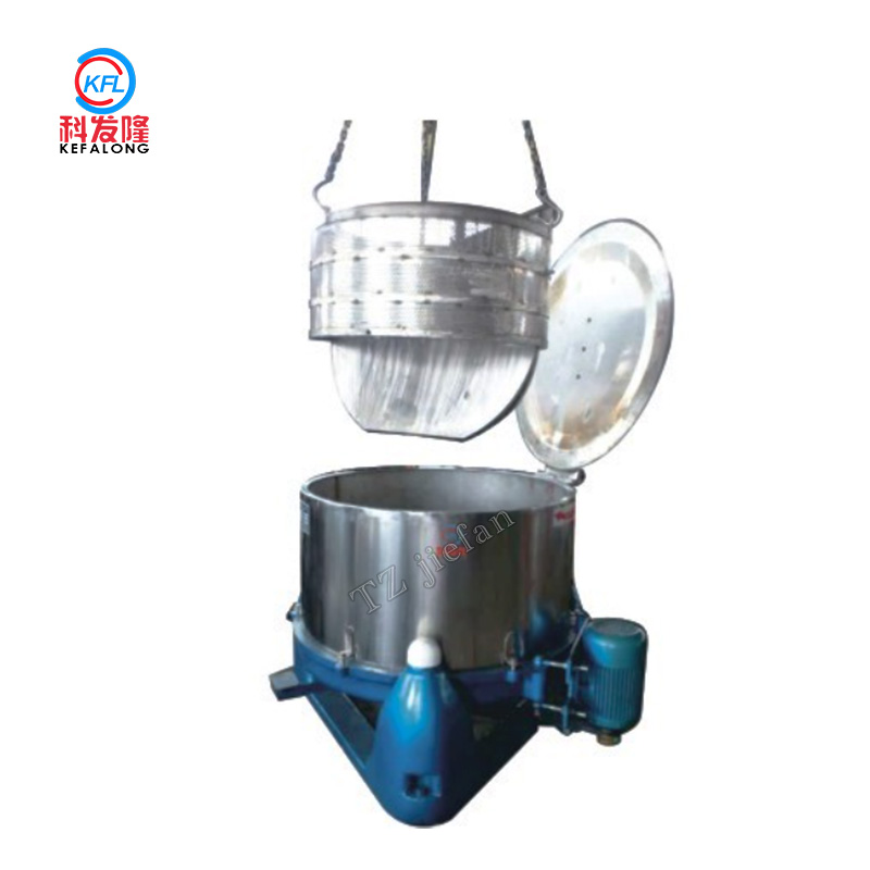 800mm Dewatering 135kg Industrial Centrifugal Dehydrator for Oil Factory Food Chemical Industry