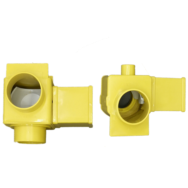 Commercial washing machine accessories 2 3 inches 90 degrees 180 degrees Electronic drain valve Plastic drain valve