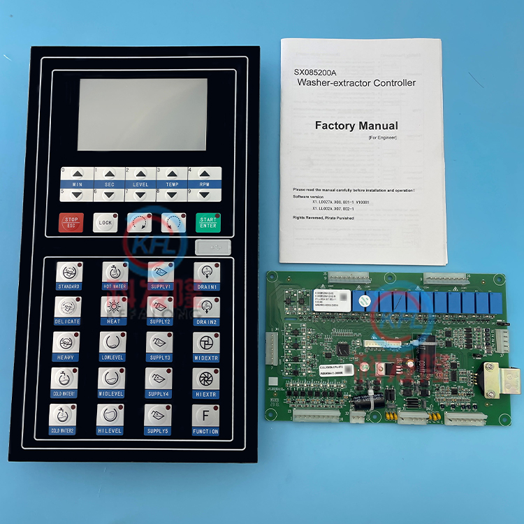 Sx085200A Large LCD Screen Operation Computer Controller for Hospital Hotel Fully Automatic Washing Machine 