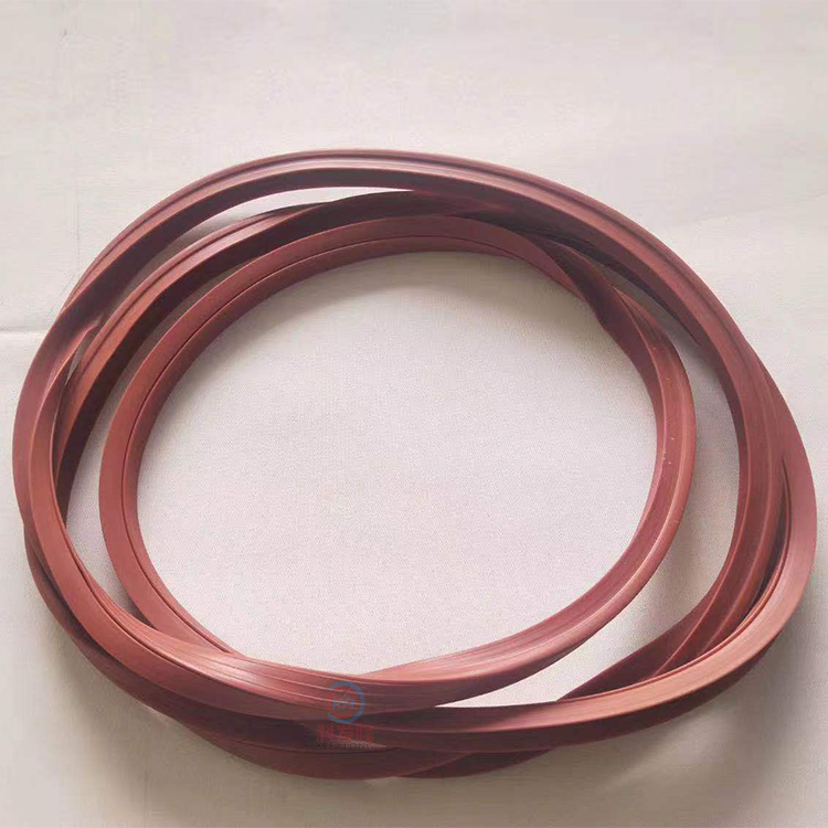  100KG dryer door strip red silicone sealing ring of Industrial fully automatic towel bath towel disinfection dryer